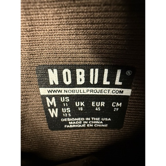 Nobull Brown Leather High Top Crossfit Trainer Mens 11 - Picture 6 of 6